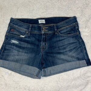 Hudson Jeans denim casual classic short shorts. Sz 26.